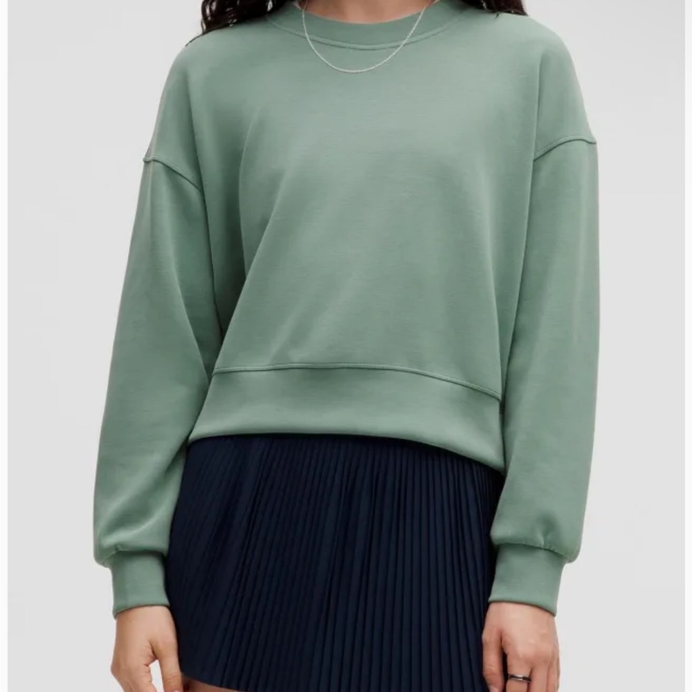 Lululemon Softstreme Oversized Crop Crewneck